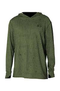 Jetpilot Venture LS Fishing Mens Pullover - Sage