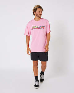 Jetpilot Colour Vision Mens Tee - Pink