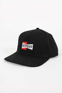 Jetpilot Vintage Badge Trucker - Black