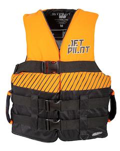 Jetpilot Helium F/e Mens Nylon Vest Black Orange