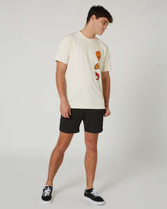 Jetpilot Yowie Mens S/S Tee - Putty