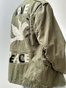 Peace Love Army Jacket SS241