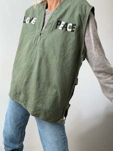 Love Peace Army Vest AW240