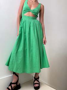 Resort Green Dress