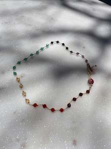 Crystal Chakra Anklet