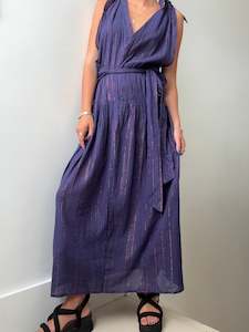 Mimi Long Dress Grape