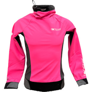 ROOSTER ladies wet weather top PINK