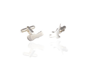 Cufflinks: Map of New Zealand Cufflinks