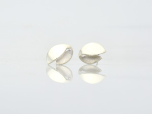 Silver Leaf Studs