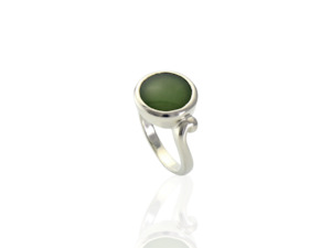 Greenstone Pounamu Jewellery: Momorangi Greenstone Ring