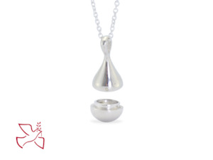 Memorial Keepsake Jewellery: Teardrop Memorial Pendant