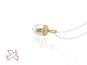 Acorn Memorial Pendant