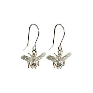 Contemporary Bee Drop Earrings