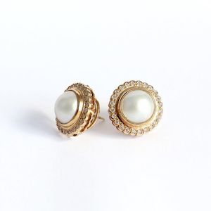 Handmade Mabe’ Pearl and Diamond earrings