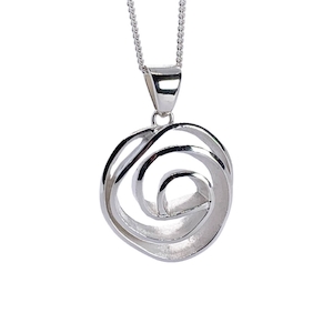 Chunky Swirl Pendant