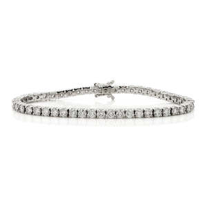 Diamond Tennis Bracelet 7.36ct