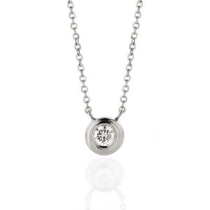 Luna Diamond Pendant 0.21ct