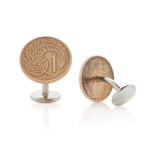 One Cent Cufflinks