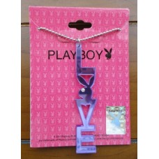 Playboy Bunny Love Necklace Pendant