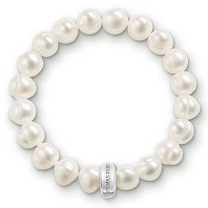 Watch: THOMAS SABO C/CLUB FRESHWATER PEARL BRACELET (L)