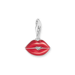 THOMAS SABO CHARMISTA RED 'KISS ME' LIPS