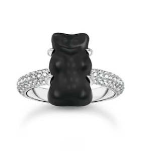 Watch: THOMAS SABO HARIBO CZ BLACK BEAR RING