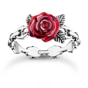 Watch: THOMAS SABO TRUE ROMANCE RED ROSE RING