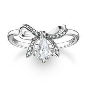 Thomas Sabo True Romance Bow Cz Ring