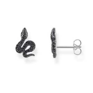 Watch: THOMAS SABO REBEL SNAKE BLK CZ STUD E/R