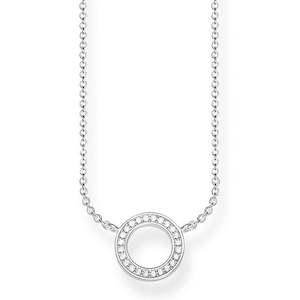 THOMAS SABO CIRCULAR CZ NECKLACE