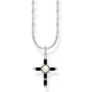 THOMAS SABO TRUE ROMCE CZ PEARL CROSS NL 40-45cm