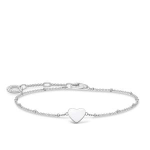 Thomas Sabo C/c Heart & Dots Bracelet