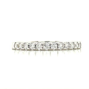 9k White Gold Diamonds Ring