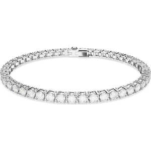 Swarovski Re Matrix:tennis Bracelet White ( M)