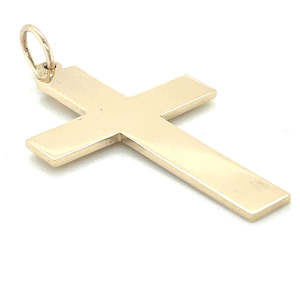 9k Yellow Gold Cross Pendant