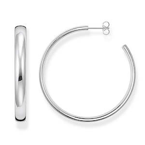 THOMAS SABO BASICS SILVER CREOLE HOOP E/R 50mm