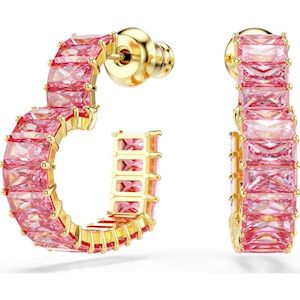 Watch: SWAROVSKI MATRIX:PE HOOP HRT S PINK/GOS