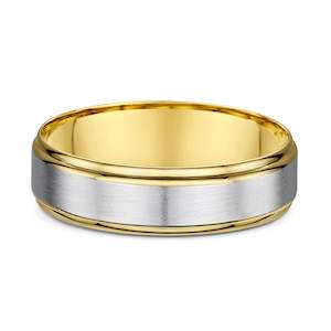 Yellow & White Gold Wedding Ring