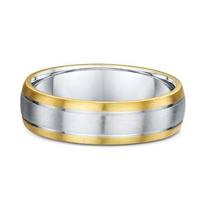 Yellow & White Gold Wedding Ring