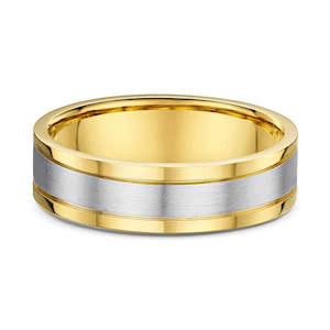 Yellow & White Gold Wedding Ring