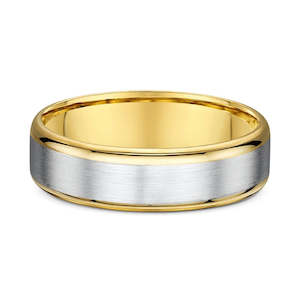 Yellow & White Gold Wedding Ring