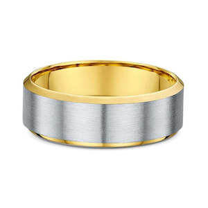 Yellow & White Gold Wedding Ring