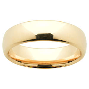 Watch: 9k Yellow Gold Band Ring