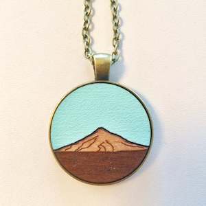 Mt. Taranaki pendant