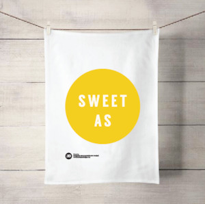 Sweet As tea towel