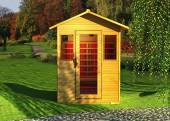 3 Seater Outdoor Infrared Sauna