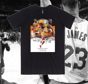 Limited Edition LBJ (LeBron James) T-Shirt - Exclusive to JNP