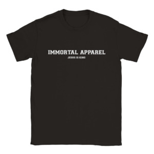 Textile printing or dyeing (on commission or fee basis): Immortal Apparel (Black)