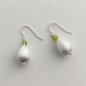 Peridot Teardrop Earrings