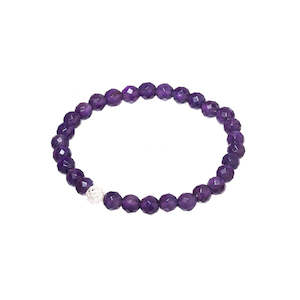 Gemstone Bracelet - Amethyst